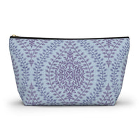 Mumbai Lace Accessory Pouch w T-bottom in Purple